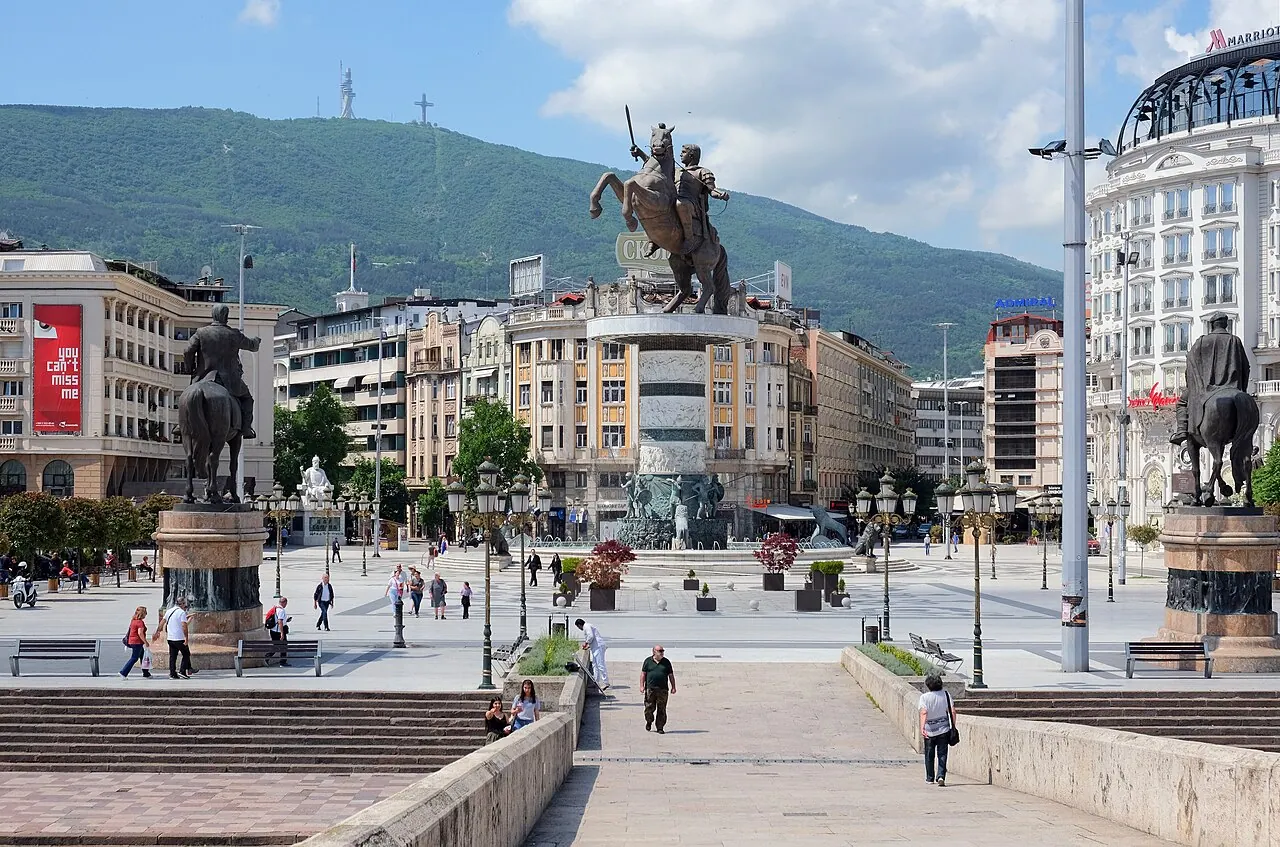 Σκόπια — φωτογραφία της περιοχής