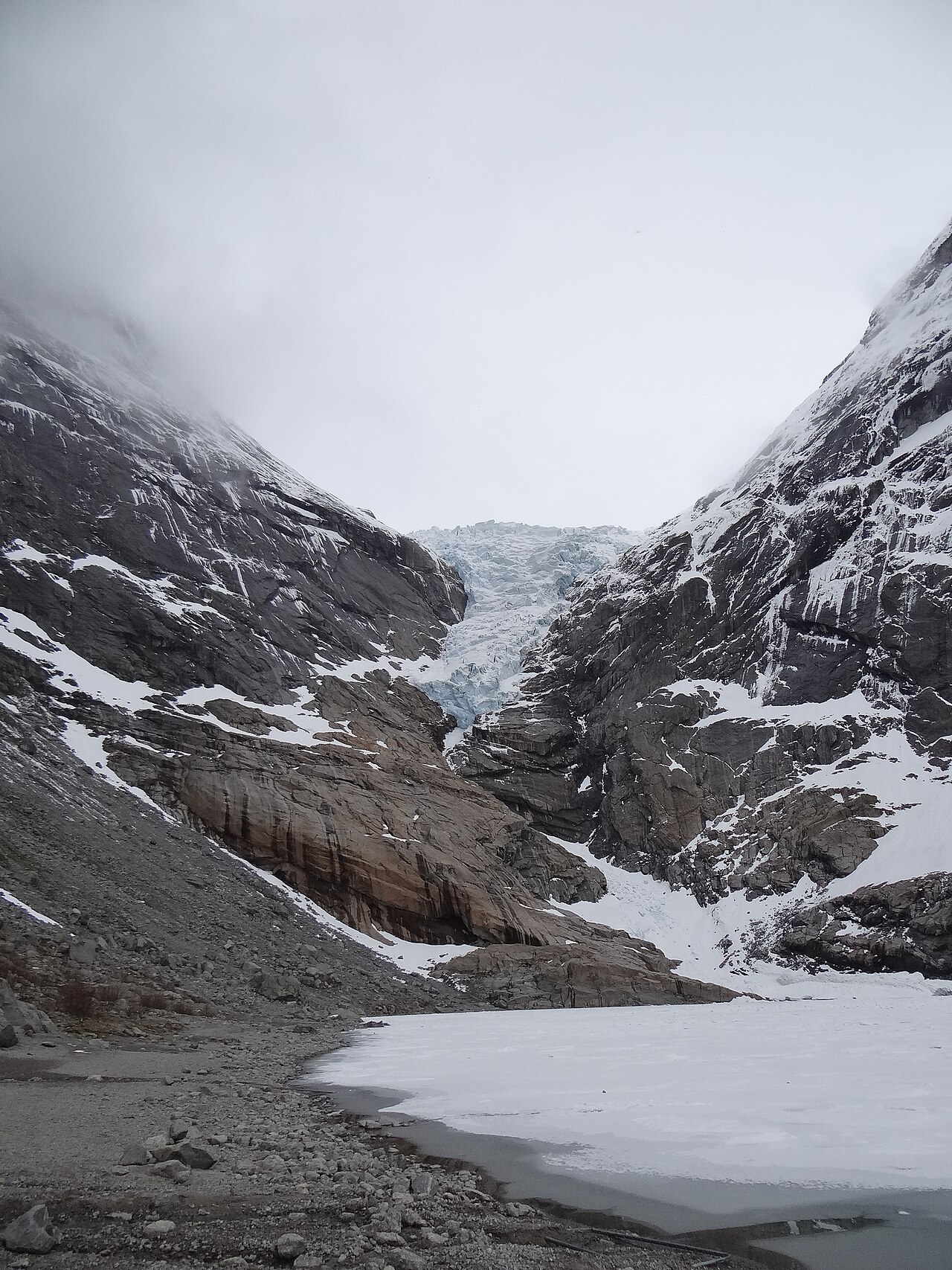 Φωτογραφία παγετώνα BRIKSDALSBREEN