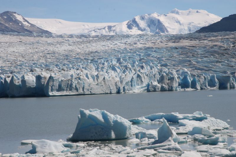 Grey Glacier · Φωτογραφία αρχείου, όχι ζωντανή εικόνα.
