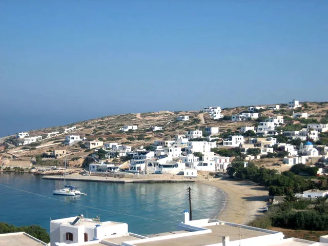 Ο κύριος οικισμός της Δονούσας.