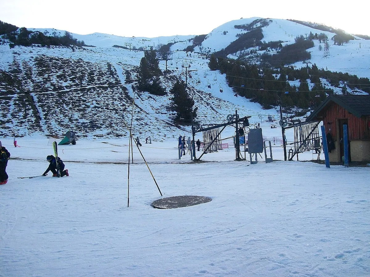 Base del Cerro Catedral en Bariloche. (Patagonia Argentina)