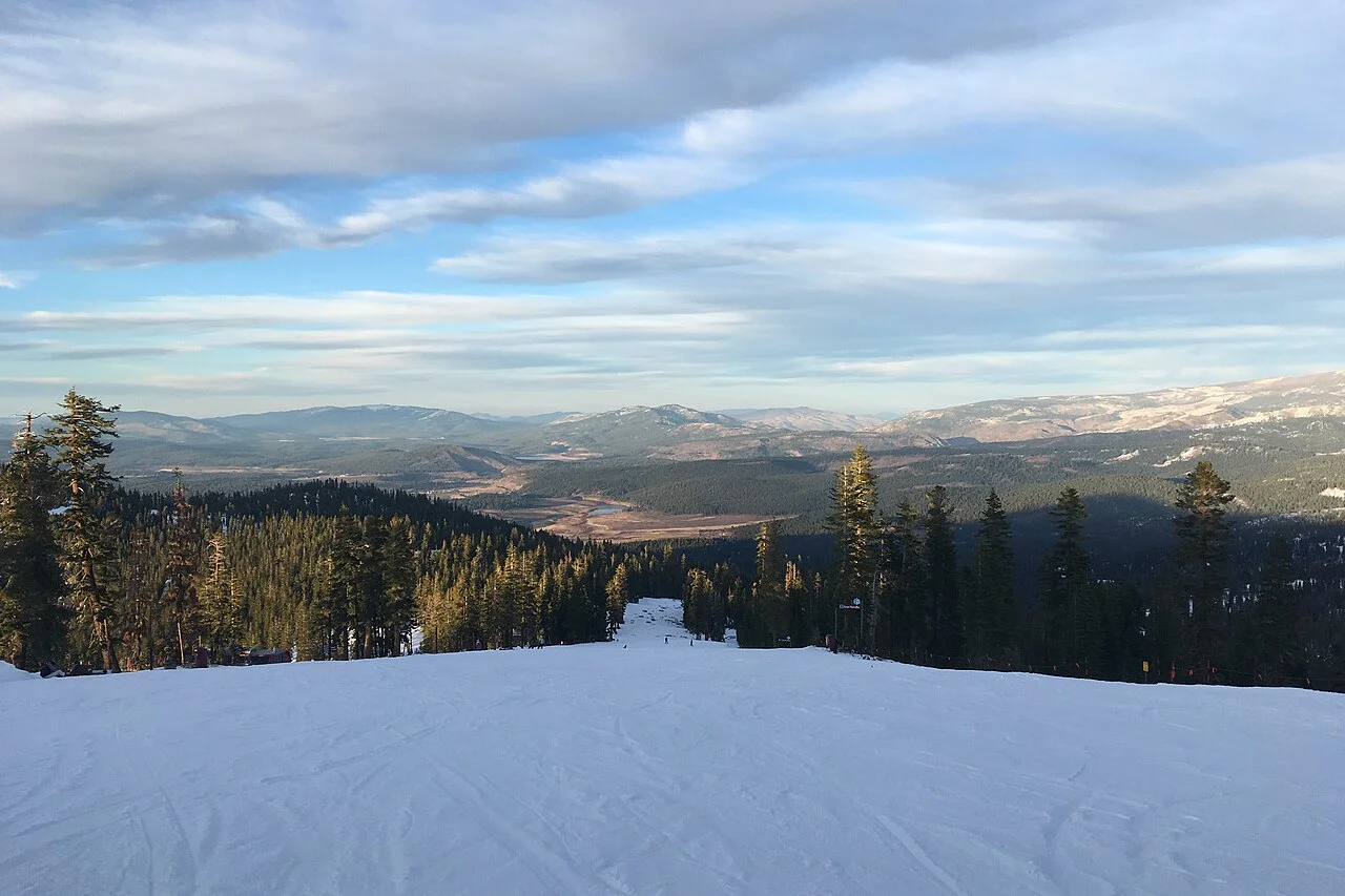 View of the Northstar at Tahoe Resort ski area