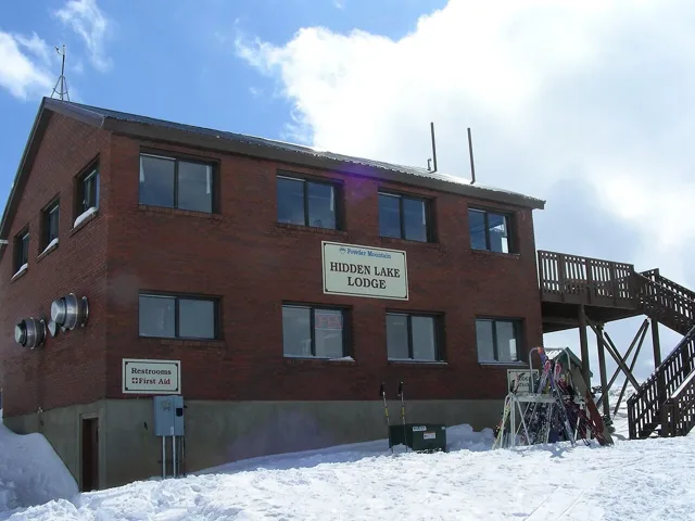 Το κτίριο Hidden Lake Lodge στο Powder Mountain