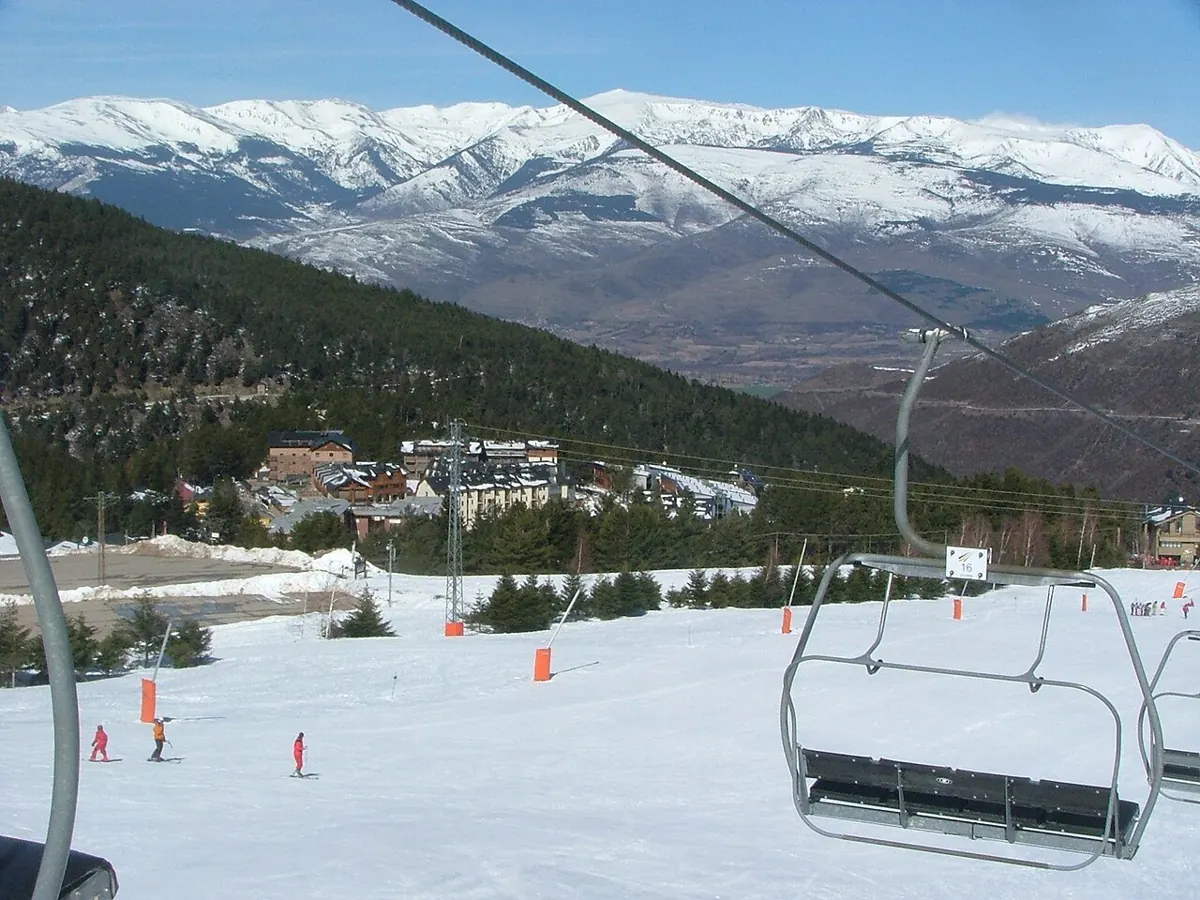 La Molina ski, Catalunya, Spain