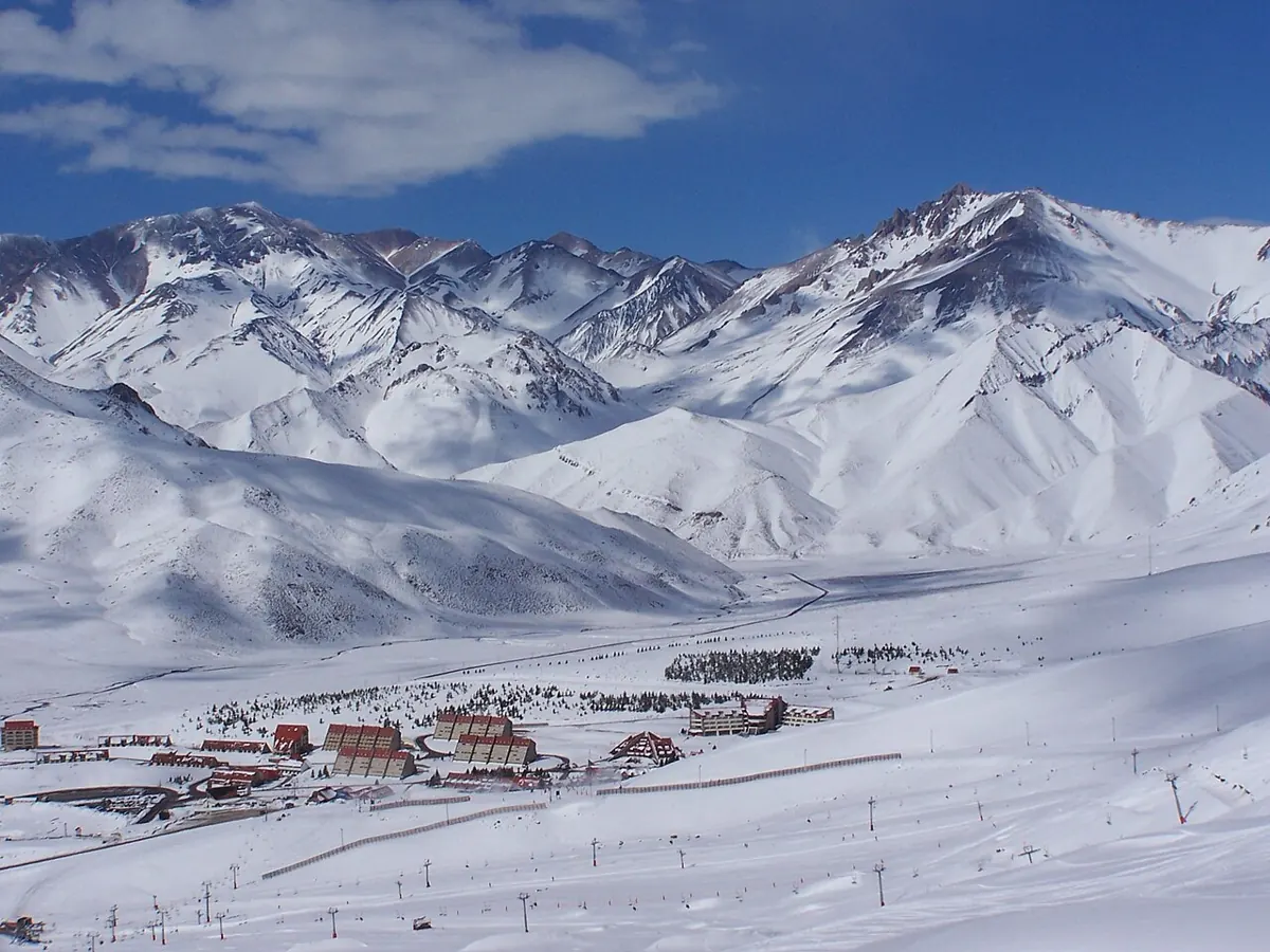 Las Leñas an Andean ski resort, located in the western part of the Mendoza Province, Argentina.Argentina6 068