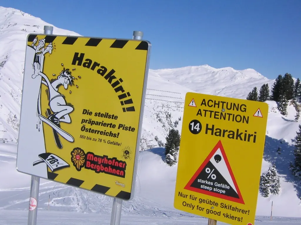 Mayrhofen Harakiri Piste