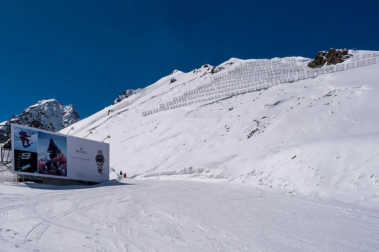 Shymbulak ski resort in Almaty 