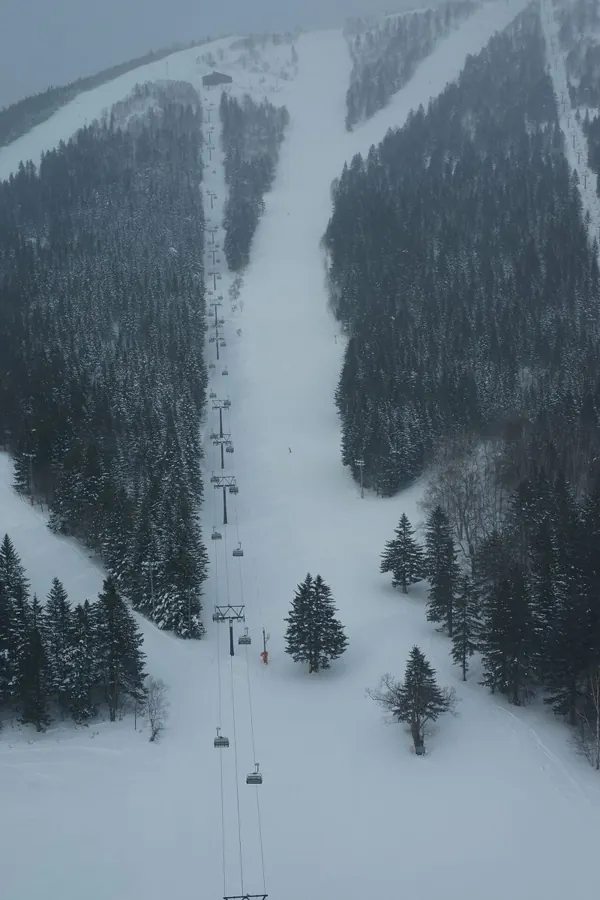 Tomamu ski resort in Shimukappu, Hokkaidō, Japan.